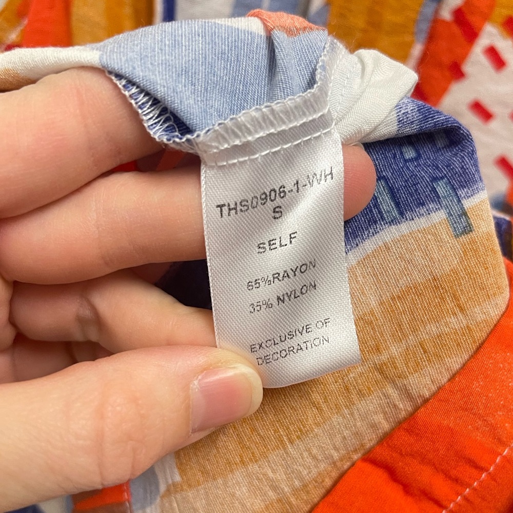 Thml Muti Pattern Blouse - image 7